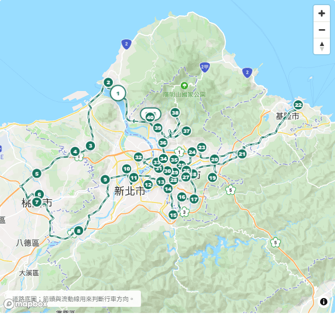 順路王路線大地圖畫面